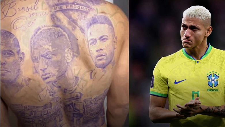 الوشم العملاق يجبر نيمار على دفع 30 ألف يورو لإزالته